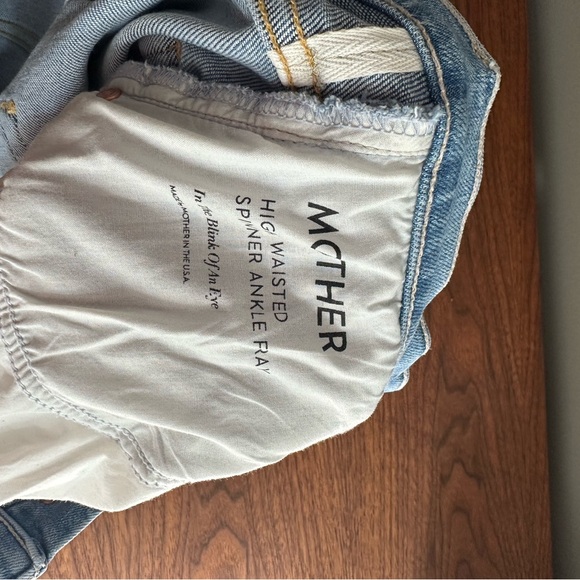 MOTHER Light Wash Cropped Jeans - Picture 7 of 7